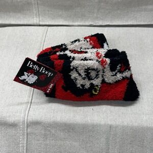 BETTY BOOP  Crew Socks 2 Pair Size 9-11 NWT